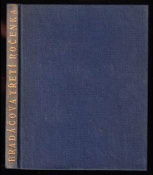 Třetí ročenka Ludvíka Bradáče bibliofila 1919