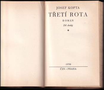 Josef Kopta: Třetí rota