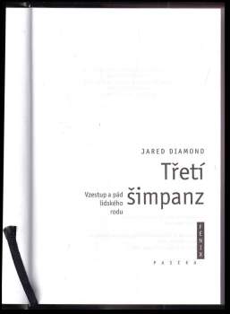 Jared M Diamond: Třetí šimpanz