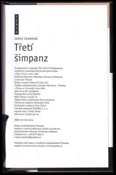 Jared M Diamond: Třetí šimpanz