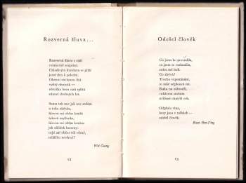 Bohumil Mathesius: Třetí zpěvy staré Číny