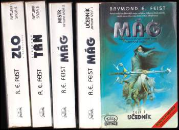 Trhlinové války - Riftwar - 1 - 4 - KOMPLETNÍ SÉRIE - Mág - Učedník + Mág - Mistr + Stříbrný trn + Zlo v Sethanonu