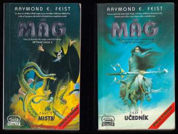 Raymond E Feist: Trhlinové války - Riftwar - 1 - 4 - KOMPLETNÍ SÉRIE - Mág - Učedník + Mág - Mistr + Stříbrný trn + Zlo v Sethanonu