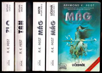 Raymond E Feist: Trhlinové války - Riftwar - 1 - 4 - KOMPLETNÍ SÉRIE - Mág - Učedník + Mág - Mistr + Stříbrný trn + Zlo v Sethanonu