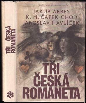 Tři česká romaneta : Svatý Xaverius : &amp; : Experiment : &amp; : Smaragdový příboj ; , Jakub Arbes, Karel Matěj Čapek-Chod, Jaroslav Havlíček ; Ilustr. Adolf Born - Adolf Born, Jakub Arbes, Karel Matěj Čapek Chod, Jaroslav Havlíček (1979, Československý spisovatel) - ID: 769523