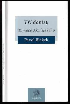 Tři dopisy Tomáše Akvinského