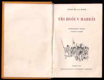 Jean de la Hire: Tři hoši v Habeši