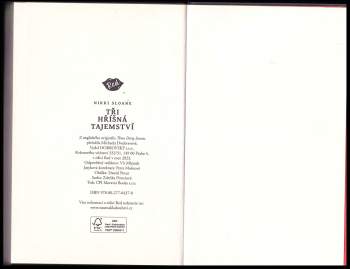 Nikki Sloane: Tři hříšná tajemství