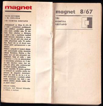 Ivan Milan Jedlička: Tři kontra gestapo