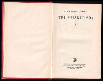 Alexandre Dumas: Tři mušketýři