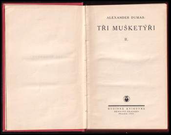 Alexandre Dumas: Tři mušketýři