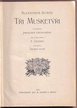 Alexandre Dumas: Tři mušketýři