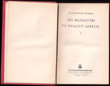 Alexandre Dumas: Tři mušketýři
