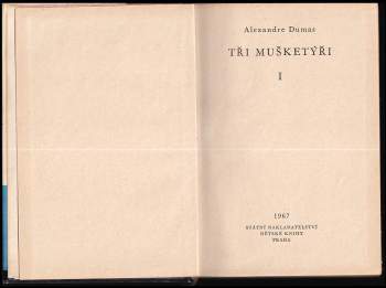 Alexandre Dumas: Tři mušketýři
