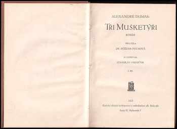 Alexandre Dumas: Tři mušketýři KOMPLET