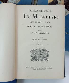 Alexandre Dumas: Tři mušketýři ještě po deseti letech, I. - IV. díl