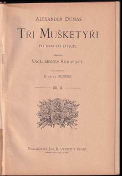 Alexandre Dumas: Tři mušketýři po dvaceti letech