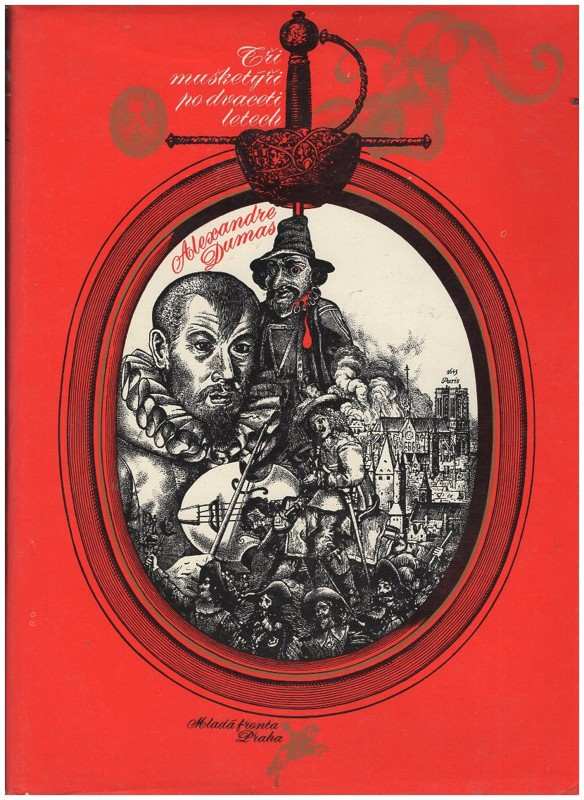Tři mušketýři po dvaceti letech - Alexandre Dumas (1972, Mladá fronta) - ID: 54763