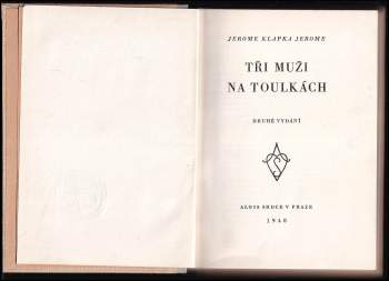 K Jerome: Tři muži na toulkách