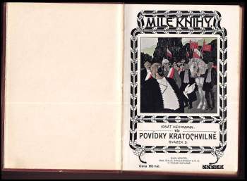 Ignát Herrmann: Tři povídky kratochvilné