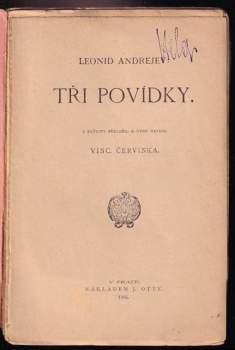 Leonid Nikolajevič Andrejev: Tři povídky
