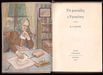 Karel Václav Rais: Tři povídky z Vysočiny