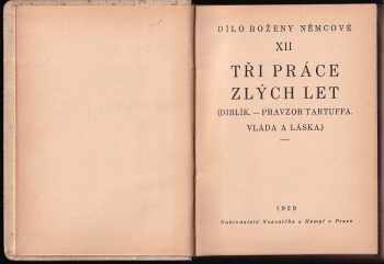 George Sand: Tři práce zlých let