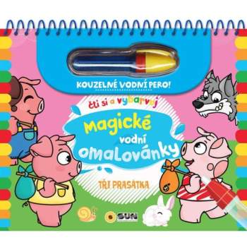 Eva María Gey Trenado: Magické vodní omalovánky