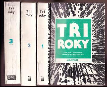 Tři roky 1-3, KOMPLET