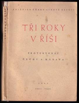 Tři roky v Říši