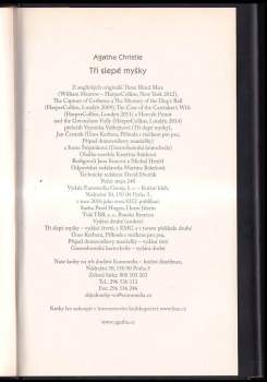Agatha Christie: Tři slepé myšky