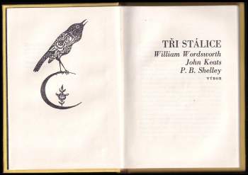 Percy Bysshe Shelley: Tři stálice