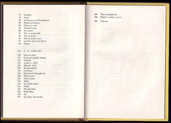 Percy Bysshe Shelley: Tři stálice