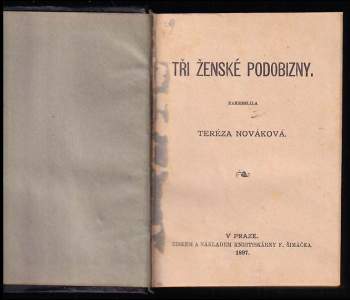 Tereza Nováková: Tři ženské podobizny + Květiny a ženy + Z ústraní