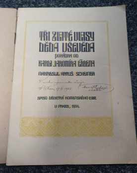 Karel Jaromír Erben: Tři zlaté vlasy děda Vševěda