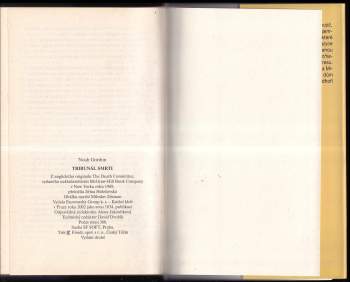 Noah Gordon: Tribunál smrti