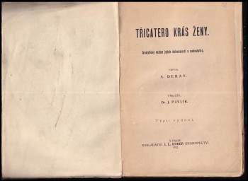 Auguste Debay: Třicatero krás ženy