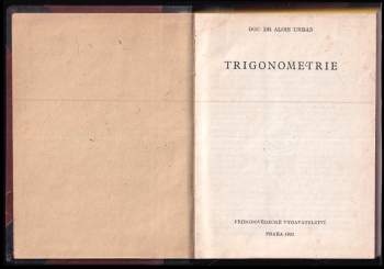 Alois Urban: Trigonometrie