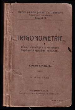 Eduard Schubert: Trigonometrie