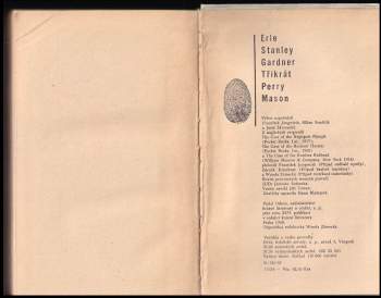 Erle Stanley Gardner: Třikrát Perry Mason