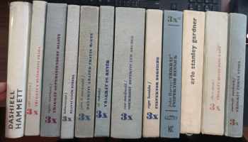 Erle Stanley Gardner: KOMPLET Detektivky 12X 3x černá stopa + Třikrát Perry Mason + 3x inspektor Borniche + Třikrát inspektor Resnick + 3x Queen otec a syn + 3x detektiv amatér Travis McGee + 3x 87. revír + 3x soukromý detektiv Lew Archer + Třikrát krvavá historie + 3x v blízkosti vraha + 3x superintendent Alleyn + 3x hlavní viník náhoda