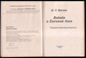 Gerhard F Barner: Třikrát western
