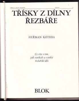 Heřman Kotrba: Třísky z dílny řezbáře