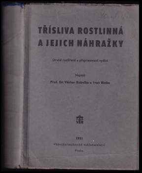 Třísliva rostlinná a jejich náhražky