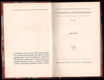 Josef Svatopluk Machar: Tristium Praga