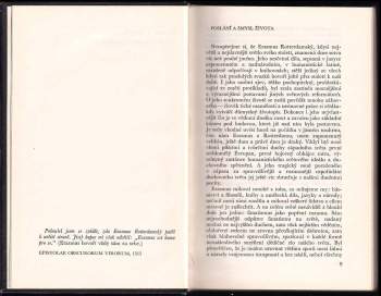 Stefan Zweig: Triumf a tragika Erasma Rotterdamského ; Svědomí proti násilí (Castelliův zápas s Kalvínem)