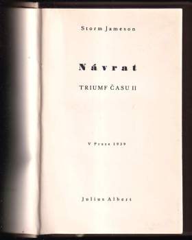 Storm Jameson: Návrat