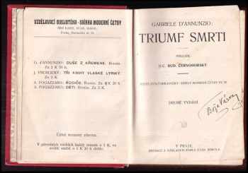 Gabriele d'Annunzio: Triumf smrti