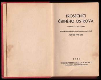 James Parker: Trosečníci Černého ostrova