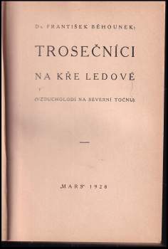 František Běhounek: Trosečníci na kře ledové